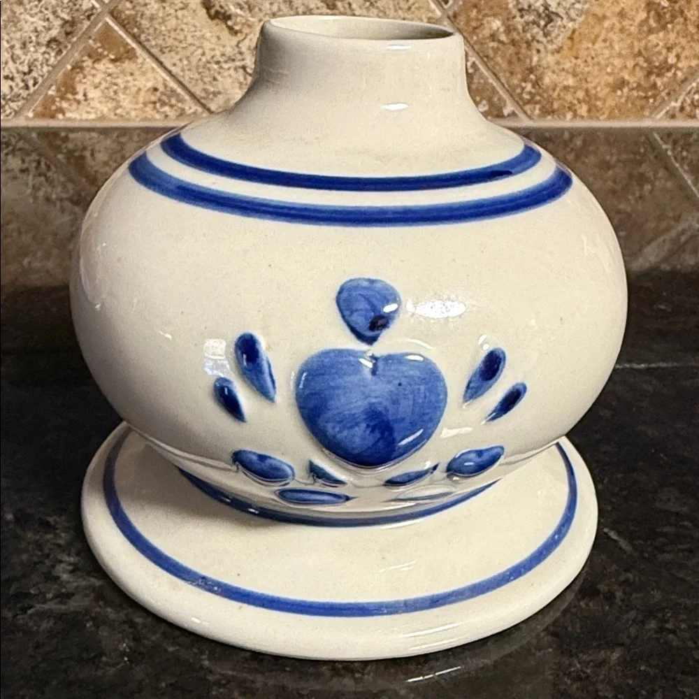 Blue and White Ceramic oil lamp base